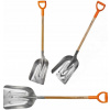 Vidly, lopata - FISKARS SNOW GRAINS SHOPPER 1001637 HLINÍK (Fiskars Snow Lase Grains 1001637 hliník)