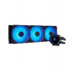 CHIEFTEC vodní chlazení CPU Iceberg 360, 2x360mm ARGB, ARGB vodní blok, LGA1851, AM5, černá (CLC-360-RGB)