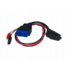 2v1 Anti reset + predlžovací kábel obd2 25 cm s 2x 100 cm káblami plus mínus dodatočné