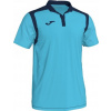 Joma Polokošeľa CHAMPION V FLUOR TURQUIOSE- DARK NAVY S/S Veľkosť: XS