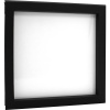 Luxusná transparentná etue - darčekové krabičky 150 x 150 mm čierna
