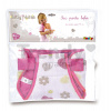 Smoby nosidlo Baby Nurse pre detskú bábiku 024397 tmavoružové