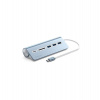 Satechi USB-C Hub & Card Reader - Blue Aluminium (ST-TCHCRB)