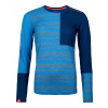 Ortovox tričko 185 Rock'N'Wool Long Sleeve W | farba: sky blue, veľkosť: XL