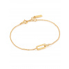 ANIA HAIE Bracelet Glam Interlock B037-01G Ladies