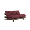 Karup design ROOT SOFA natural pine (pohovka z borovice) karup carob 160*200 cm bordeaux 710