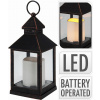 Halogén - Lampa lucerna s LED sviečkou s trblietavým svätým (Halogén - Lampa lucerna s LED sviečkou s trblietavým svätým)