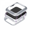 SES Magnetický hliníkový ochranný rámik pre Apple Watch SE 40 mm (2024) - strieborný 17775