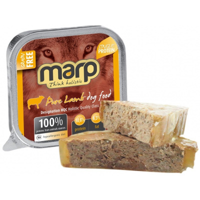 Marp Holistic Dog vanička Pure Lamb 100g