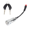 Elektrický zámok (spínač) KuKirin G3 Pro – strieborný