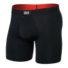 Pánske boxerky Saxx Multi-Sport Mesh Boxer Brief Fly Black Xxl