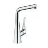 Hansgrohe M71 Drezová batéria Metris s výsuvnou koncovkou, EcoSmart, chróm 14781000-HG