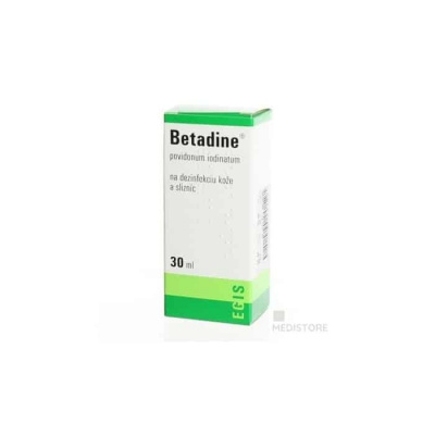 Betadine dezinfekčný roztok 100 mg/mlsol der 1x30 ml