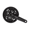 SHIMANO Stred FC-MT500 175mm 40/30/22z. 10-k. dvojdielny čierny bez krytu