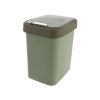 Plastový odpadkový koš Orion VERDE 12 l zelená