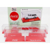 Autoworld Vetrina display box Set 6x Base Rossa - Coca-cola Base Red Pre 1/64 - Lungh.lenght Cm 10.5 X Largh.width Cm 5.0 X Alt.height Cm 4.7 (altezza Interna Cm 3.5) 1:64 Red