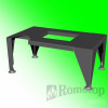 ROMOTOP Podstavec - KV 6.6.2, určený pro krbové vložky KV 6.6.2 a KV 6.6.2 s teplovodním výměníkem