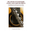Big Book of Baroque Flute and Guitar Duets: 57 delightful pieces featuring the music of Bach, Corelli, Handel, Purcell, Telemann and Vivaldi (Mark Phillips)(Brožovaná)