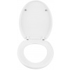 WC sedadlo ALSEA, biele, polypropylén