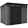 KETER Pent Signature Garden House 9x7, 279 x 226 x 216 cm, sivá KETER 259820
