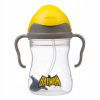 Fľaša B.BOX so slamkou so závažím Netečúci Hrnček 240 ml BATMAN 6m+