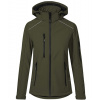 Promodoro Dámska zateplená softshellová bunda E7865 Khaki XL