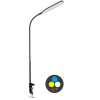 Ecolite LED STOLNÁ LAMPA LU13-CR 10W 3000-6000K čierna