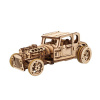 Ugears 3D drevené mechanické puzzle The Hot Rod Furious