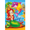 ART PUZZLE Drevené puzzle Morská panna a jej priatelia 16 dielikov