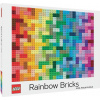 CHRONICLE BOOKS Puzzle LEGO® Rainbow Bricks 1000 dielikov