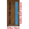 Soft Vchodové plastové dvere Rory 70x210 cm - Akce!