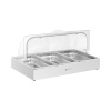 Bufetová vitrína - 3 x 2,6 l - Royal Catering - 535 x 335 x 250 mm RCCD-RC-03