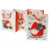 Darčeková taška 32x26x10cm MIX Vianoce
