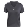 adidas Essentials 3-Stripes dámske tričko Black M (12-14)