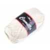 Bavlnená pletacia priadza Camilla 50 g Variant: 24 (8171) smetanová, Balenie: 1 ks