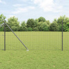 zahrada-XL Plot s stĺpmi Sivá 1 x 10 m Oceľ 3350653