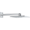 GROHE Rainshower SmartActive Cube horná sprcha 2jet, 310 x 310 mm, so sprchovým ramenom 430 mm, chróm, 26479000