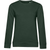 B&C | Inspire Crew Neck /women, Dámska mikina, zelená forest, M