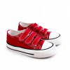 Permani detské tenisky červené, veľkosť 21
