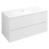 Sapho EZARA umývadlová skrinka 99,8x52x46cm, biela lesk EZ101-3030