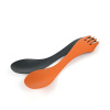 LIGHT MY FIRE Multifunkčná lyžička Spork medium 2ks, oranžová/čierna