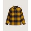Flanelová košeľa VANS LARKSPUR PLAID FLANNEL SHIRT GOLD Veľkosť: XL