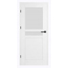 ERKADO SET Rámové dvere FORZÍTIA 2 presklené, fólia Biela +zárubeň+kľučka ERK-FORZITIA2-Biela