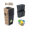 Sada košov pre segregáciu Sortibox 4x35l (Sada košov pre segregáciu Sortibox 4x35l)