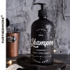 Dávkovač mydla - Šampón 500 ml čierne matné sklenené mydlo dávkovač (Dávkovač mydla - Šampón 500 ml čierne matné sklenené mydlo dávkovač)