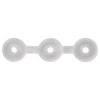 Perfect Fit Triple - triple penis ring white