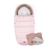 PETITEMARS PETITE&MARS Fusak 4v1 Comfy Fancy Dream + rukávnik Jasie Pale Eucalypt Variant: PETITE&MARS Fusak 4v1 Comfy Glossy Princess + rukávnik Jasie Dusty Pink