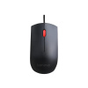 LENOVO Essential/Kancelárska/Optická/1 600 DPI/Drôtová USB/Čierna 4Y50R20863