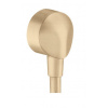 Hansgrohe 27454140 FIX-FIT E prípojka hadice bez spätného ventilu, kefovaný bronz HG 27454140
