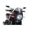 PUIG Plexi štít SEMI-FAIRING matná čierna dymový, 485 × 350, 140.9595H